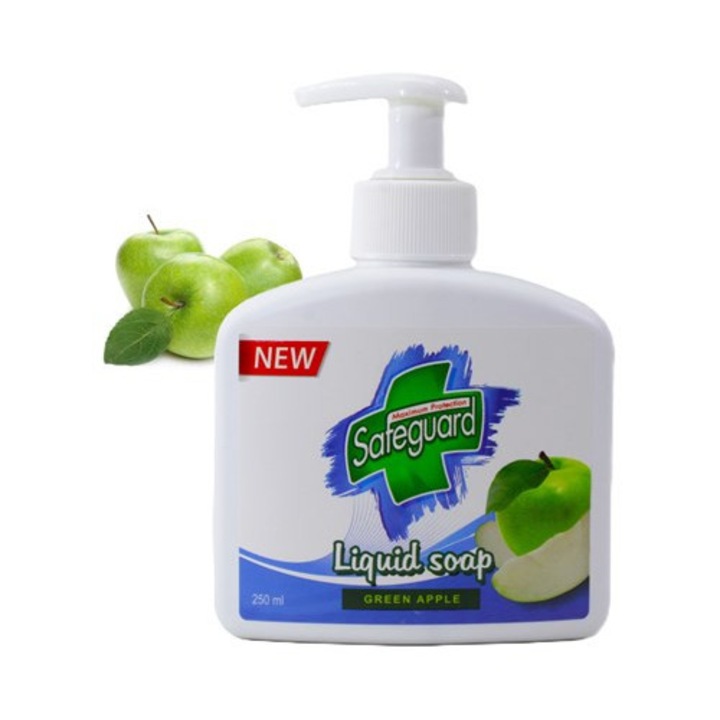 Safeguard Течен Сапун Зелена Ябълка 250Мл