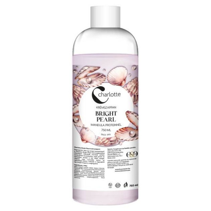 Шарлот Крем Сапун Пълнител Bright Pearl 750Мл