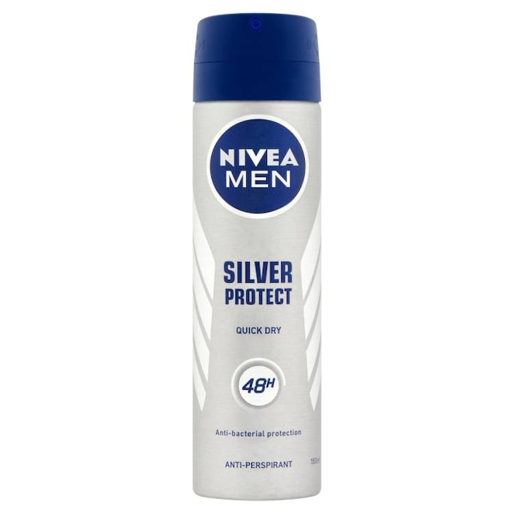 Nivea Men Deo Spray Silver Protect 150Ml
