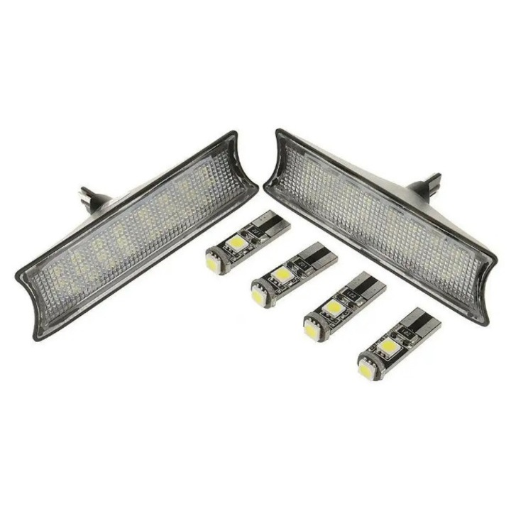 LED комплект таванно осветление за BMW E90 E91 E93 – 6000K с SMD модули и T10 крушки