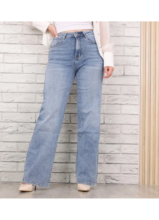 Blugi dama Regular Fit Albastri Hazel, Albastru