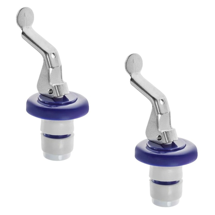 Dop Sticla Metalic Colorat - 2buc