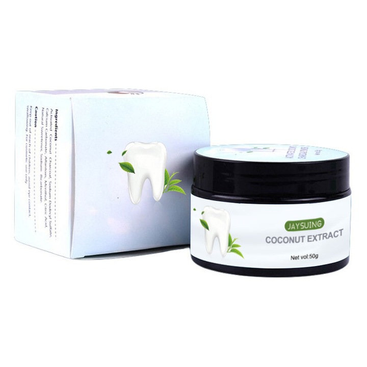 Pudra de albire a dintilor, Jaysuing, albire, ingrijire, 100g