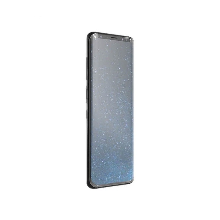 Folie protectoare pentru ecran Cyrax Samsung Galaxy S9 transparentă, 4H, acoperire completă