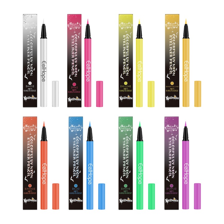 Lichid Eyeliner, Eelhope, Charm Eyeliner Smooth Quick Dry Durable Makeup 2 buc