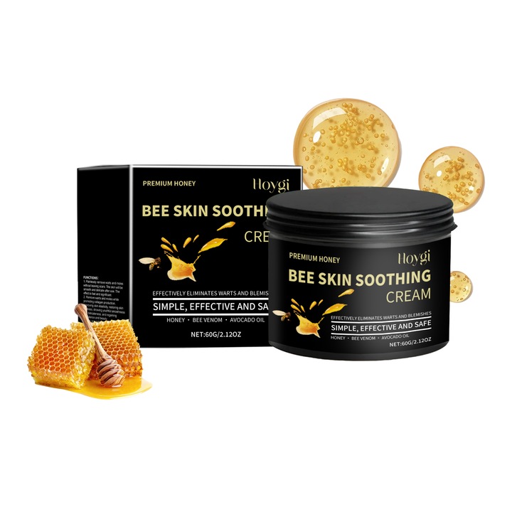 Crema hidratanta cu miere si venin de albine, 50ml