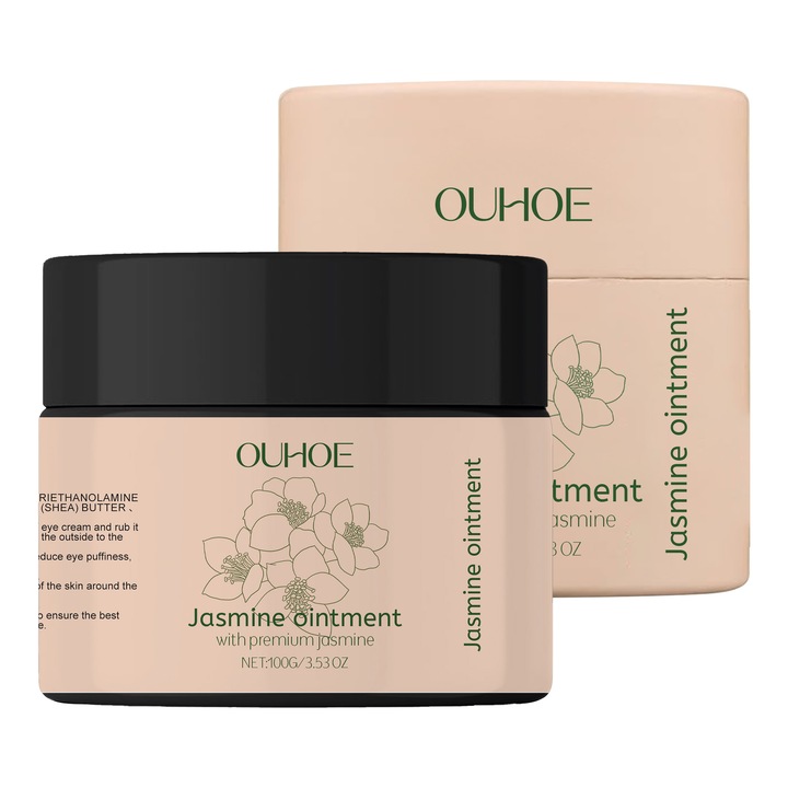 Активен хидратиращ крем за очи OUHOE предпазва кожата около очите, озарява и хидратира кожата, ежедневен хидратиращ крем, 2 бр.