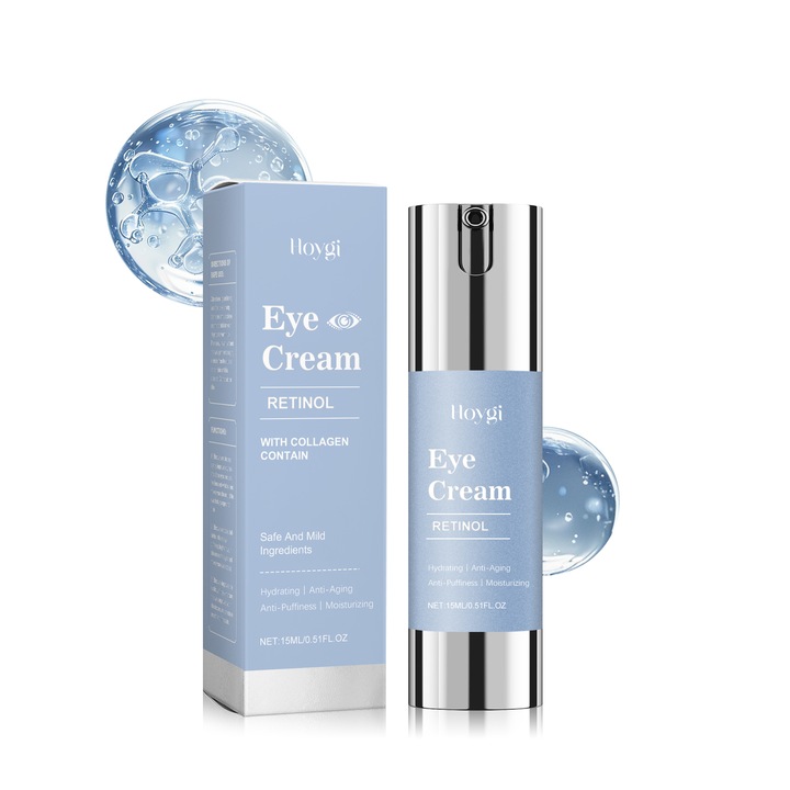 Hoygi szemkörnyékápoló krém retinollal/kollagénnel/hialuronsavval, 15ml