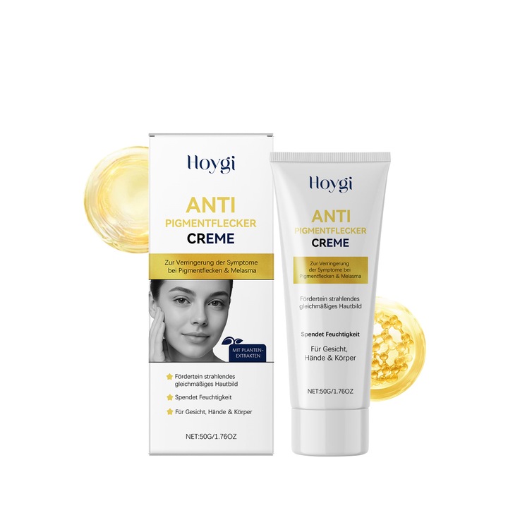 Ragyogást adó hidratáló krém, Hoygi, 2 db