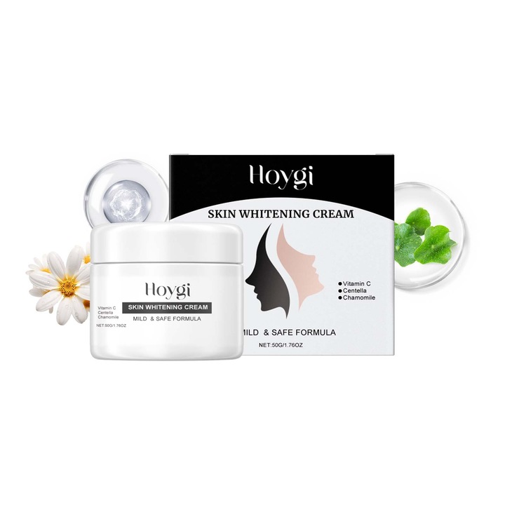 Hidratáló testápoló, Hoygi, finom textúrájú, fénylő hatású, 50g