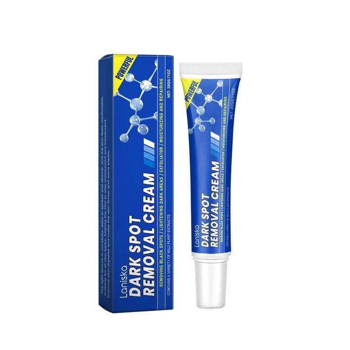 Crema faciala Laniska Hidratanta, iluminatoare, exfolianta si netezitoare delicata a imperfectiunilor cu crema faciala 2 buc.