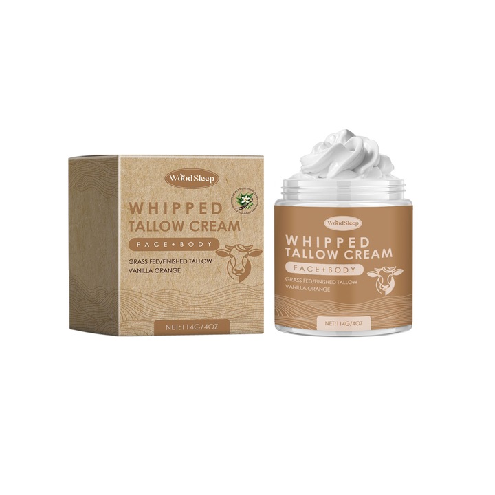 WoodSleep Vanilla Skin nyugtató krém javítja a szárazságot, a bőrpírt és hidratálja a testbőrt, 2 darab