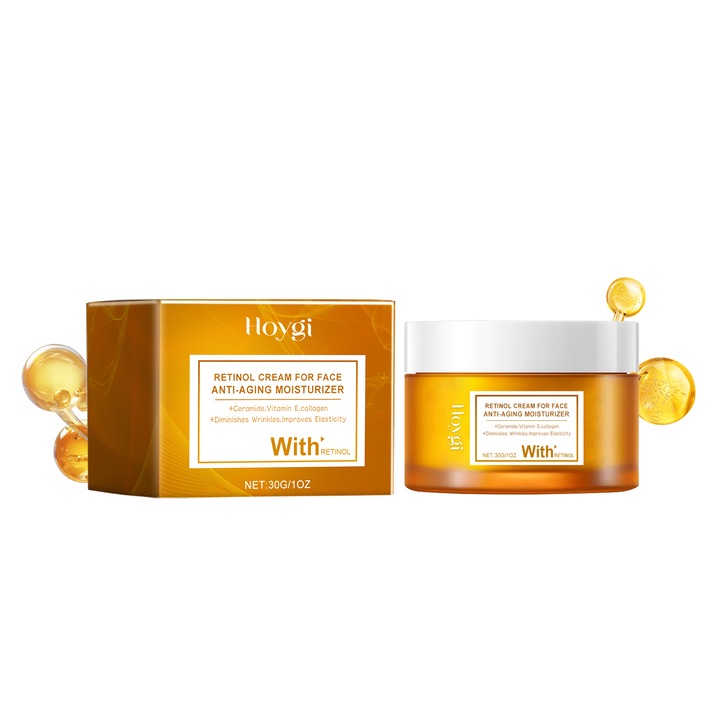 Крем за лице Hoygi, с ретинол/колаген/витамин E, 30 г