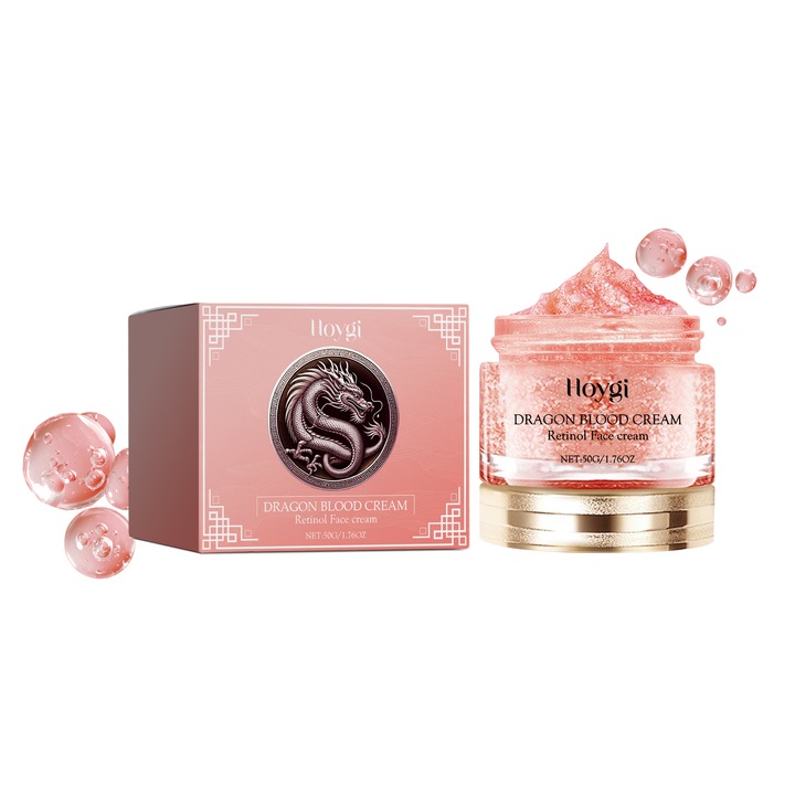 Hoygi arckrém retinollal, 2 darab, feszesítésért és simításért, csökkenti a finom ráncokat