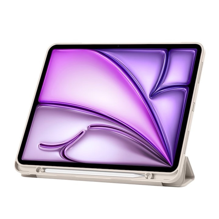 Husa Ultra Slim pentru Apple iPad Mini 4/5, 7.9”, cu suport Apple Pen, Gri