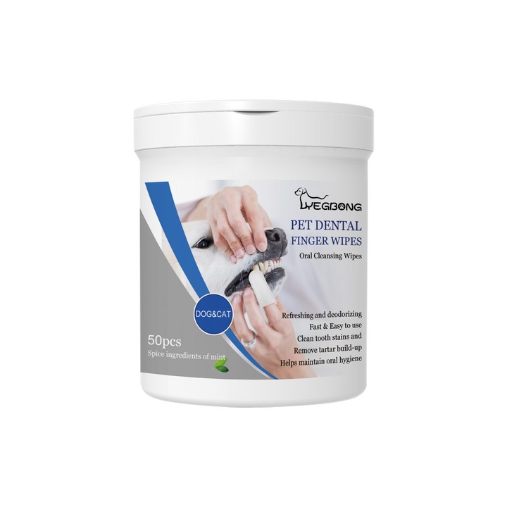 Yegbong Pet Dental Wipes, Почистване на зъби, Грижа за устната хигиена