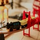 Комплект Дървено Влакче С Батерии - Град, Релси, Коли, Мост, Летище, Mamabrum, Mam209 Railway, Елементи От Висококачествено Дърво И Пластмаса, Без Остри Ръбове, Гладка Повърхност, Прецизно Шлайфана, 84x80x22, 5 см, Многоцветен, 1 бр