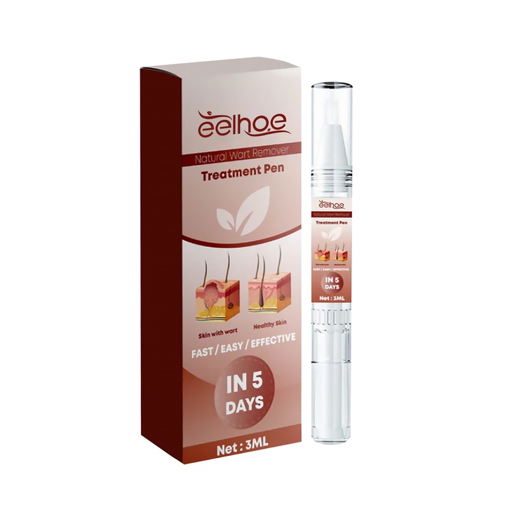 Penita pentru indepartarea negilor, EELHOE, ingrijire corporala, 3-5 zile utilizare, extracte naturale, 10ml