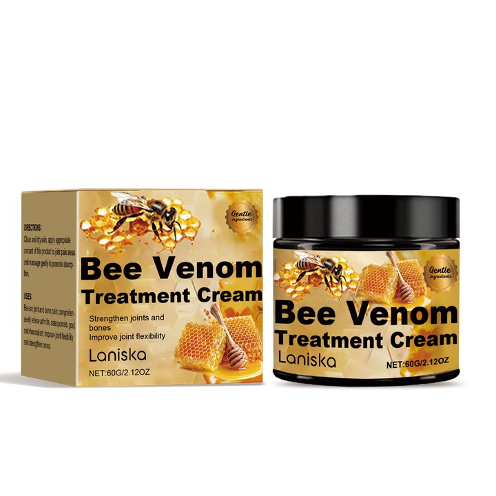 Крем за облекчаване на стави с пчелна отрова, Laniska, 100 мл