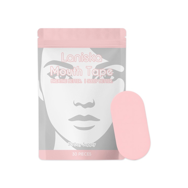 Pachet de plasturi anti-sforait pentru femei, Laniska