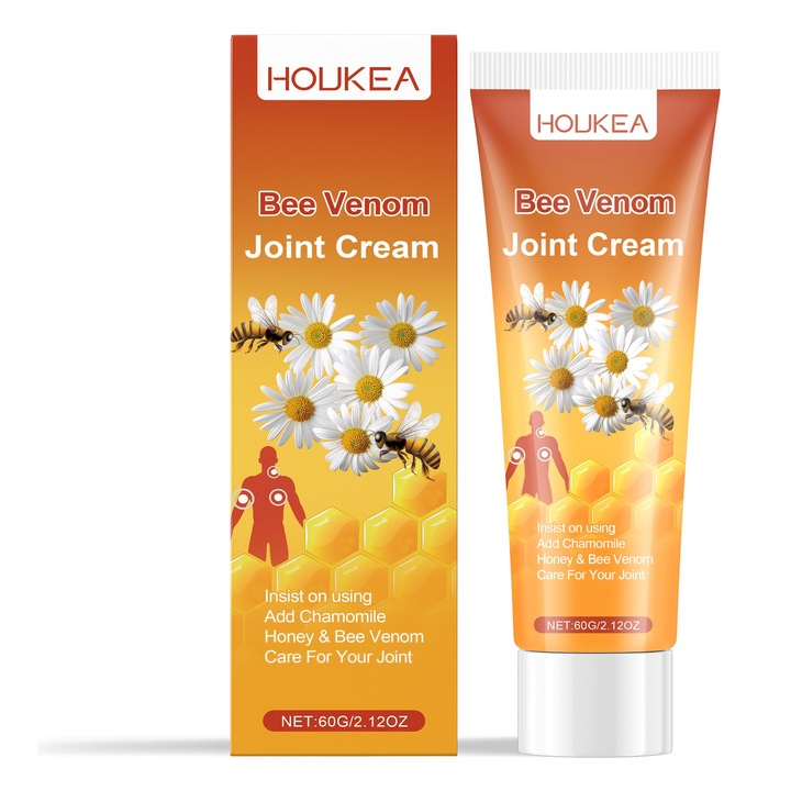 Houkea propoliszos ízületi krém, hidratáló és nyugtató, 100ml