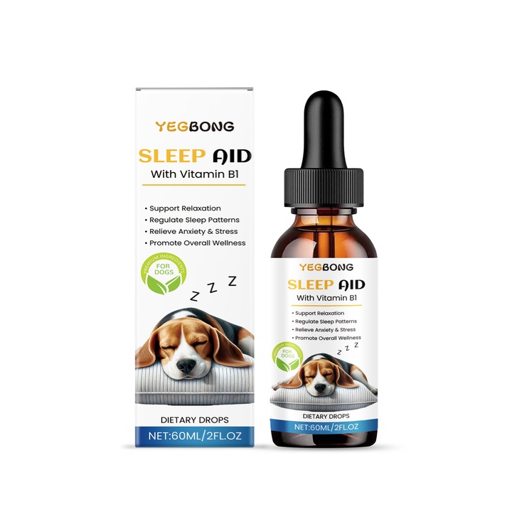 Supliment nutritiv pentru caini, Yegbong, ajutor pentru somn, 30ml