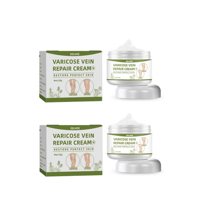 Crema pentru repararea venelor EELHOE, ameliorare durere, set 2 bucati