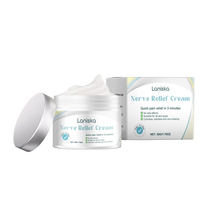 Testápoló krém, Laniska, magnézium, 200ml, az izmok kényelméért és rugalmasságáért