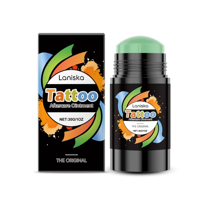 Crema de ingrijire pentru tatuaje, hidratare, efect de iluminare, 200ml