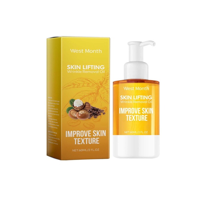 West&Month arcfiatalító kozmetikai olaj, feszesítő és hidratáló, 30ml