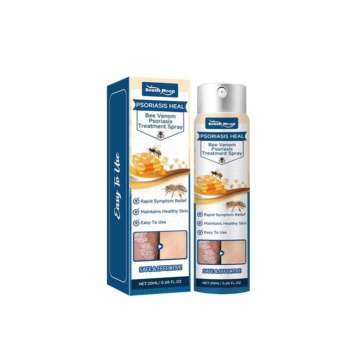 Bőrjavító spray, South Moon, allantoinnal és E-vitaminnal, 150ml