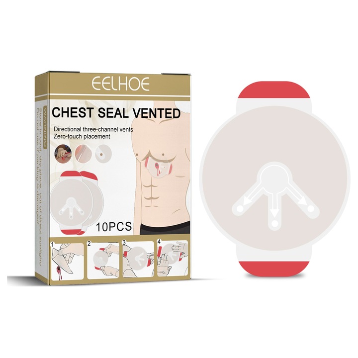 Pachet plasturi EELHOE pentru repararea cicatricilor, impermeabili, respirabili