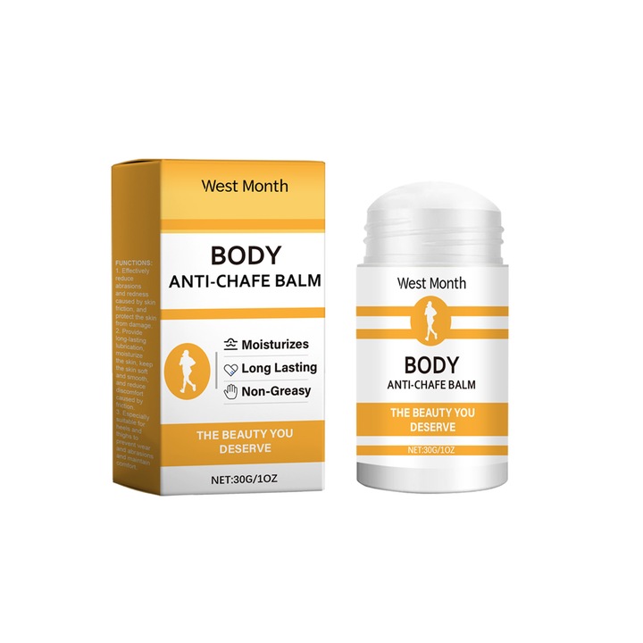 West Month bőrápoló stift, kéz- és lábápoló, hidratáló és nyugtató, 100g