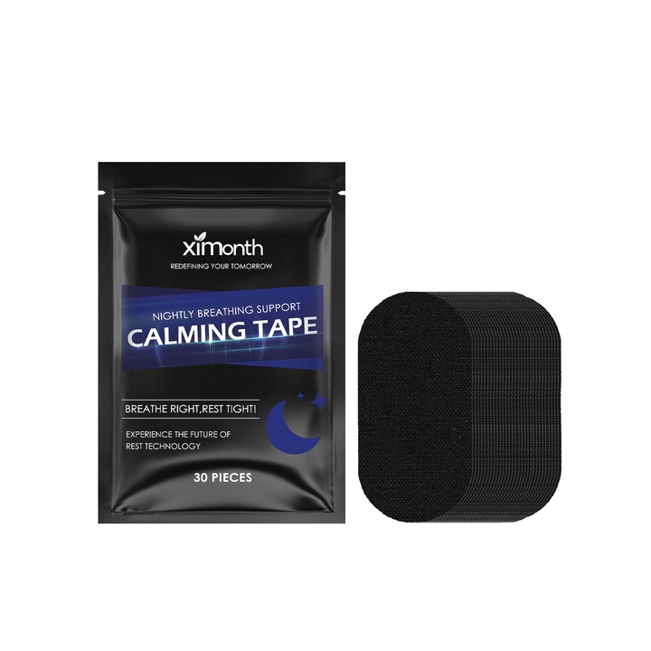 Pachet de plasturi pentru sforait, imbunatatirea somnului, 30x45cm, Ximonth