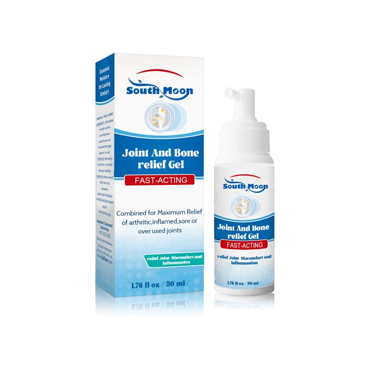 Gél ízületi és csontfájdalmak enyhítésére, South Moon, illatmentes