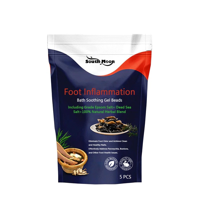 Bile de baie pentru inflamatia picioarelor, tratament pentru unghii, Southmoon