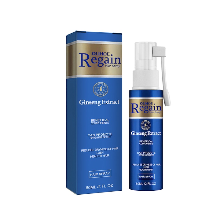Spray pentru par Regain, intarire si prevenire a caderii parului, 60ml