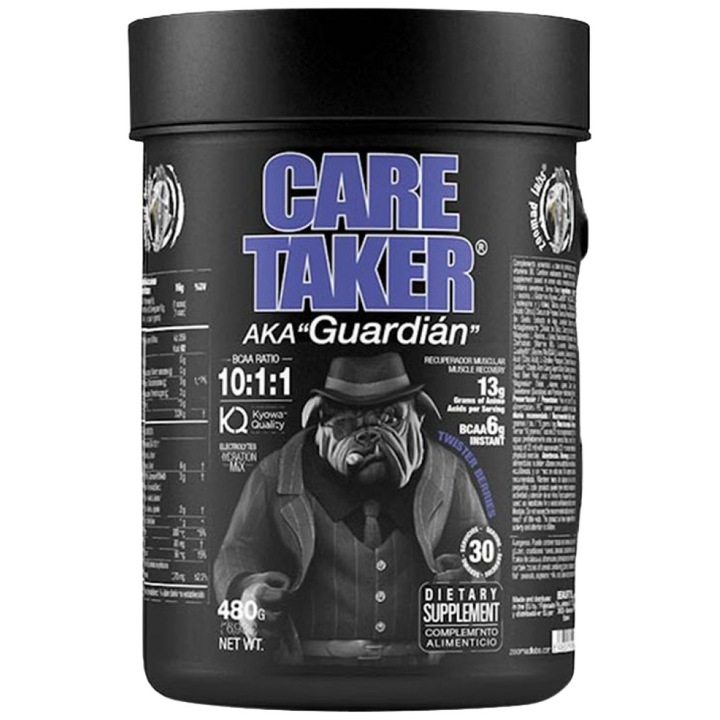 Supliment alimentar Zoomad Labs CARETAKER BCAA 10:1:1, Afine, 480 grame