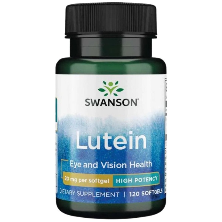 Supliment alimentar SWANSON Luteina 20 mg, 120 capsule gel