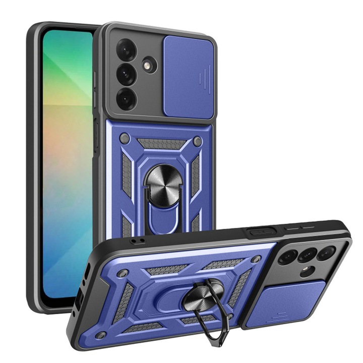 Калъф за Samsung Galaxy A26 5G - Smartphosis Camshield - Син