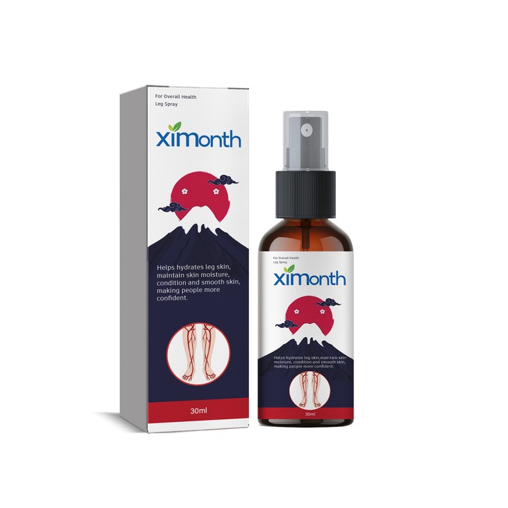 Lábspray, Ximonth, visszérkezelés, rozmaringolaj, aloe vera kivonat