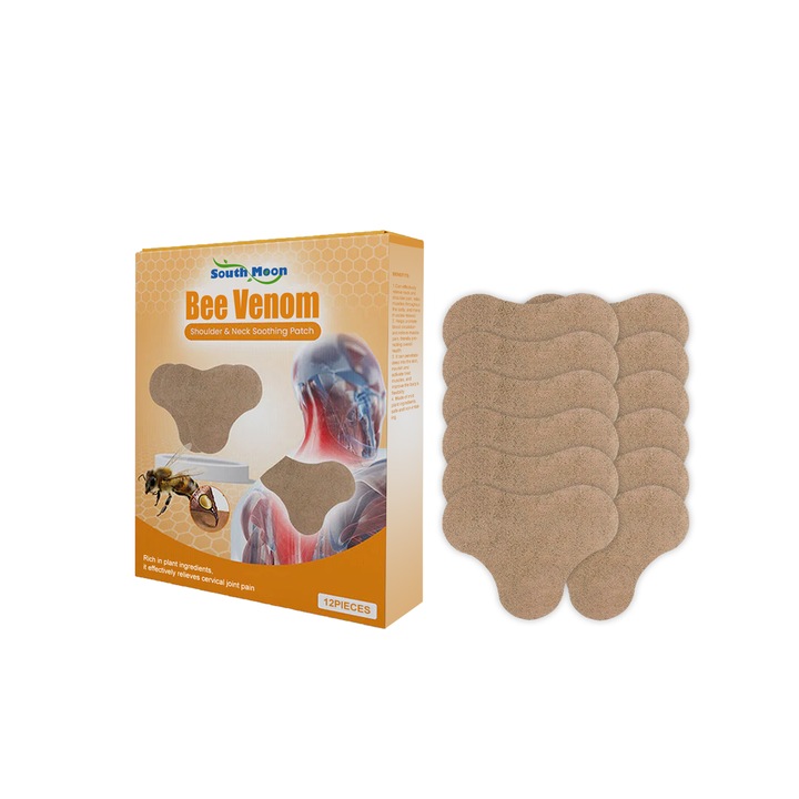 Pachet plasturi pentru dureri cervicale, South Moon, ulei de radacina de Angelica