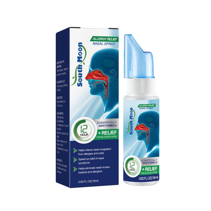 Spray nazal, 3 bucati, curatare si calmare, incolor, 10ml - eMAG.ro