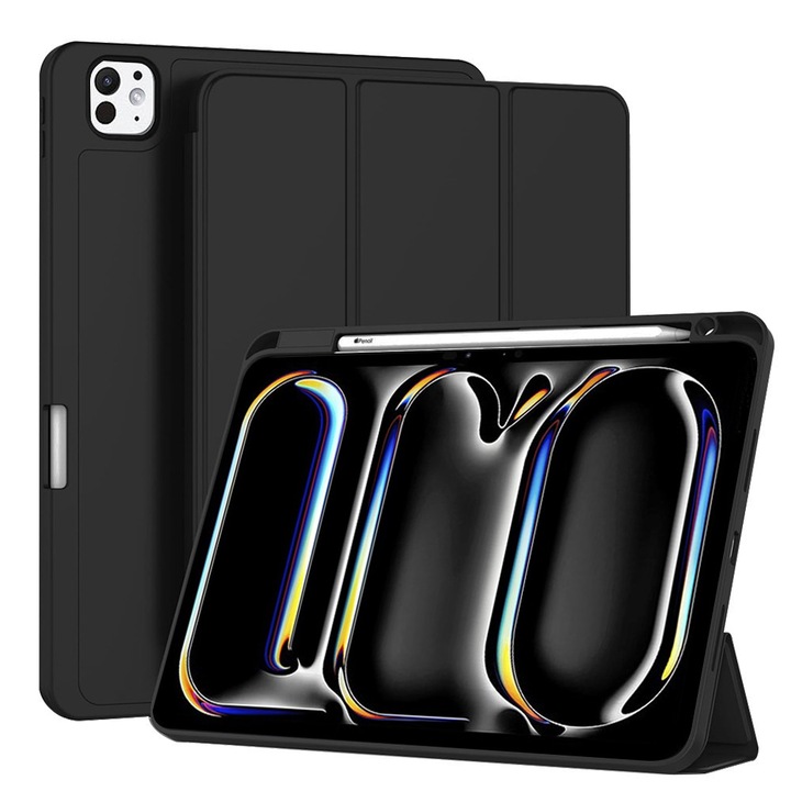 Husa pentru Apple iPad Pro 11" 2024 Techsuit flex trifold black