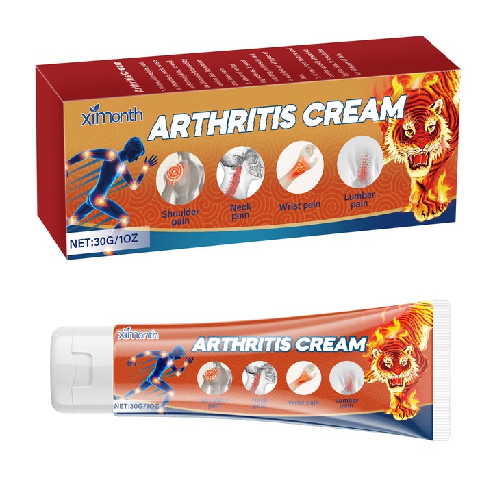 Крем за стави с куркума, Ximonth, 100 мл, меки съставки, хидратиращ, охлаждащ ефект