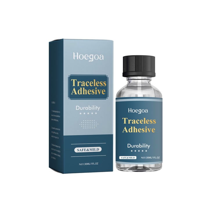 Восък за коса Hoegoa, лепило за перуки, силно задържане, без остатъци, 30 мл