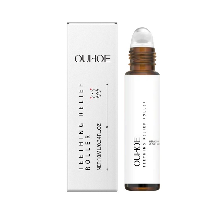 Rola de ingrijire dentara OUHOE pentru ameliorarea disconfortului, cu extract de aloe vera si arbore de ceai, 100ml