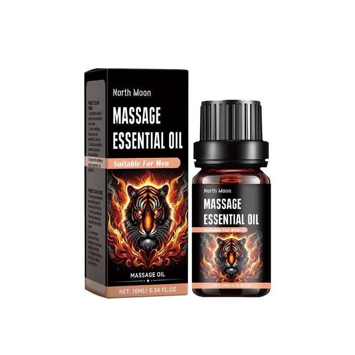 North Moon férfi masszázsolaj ginzenggel, rhodiolával és angelica kivonattal, 100ml