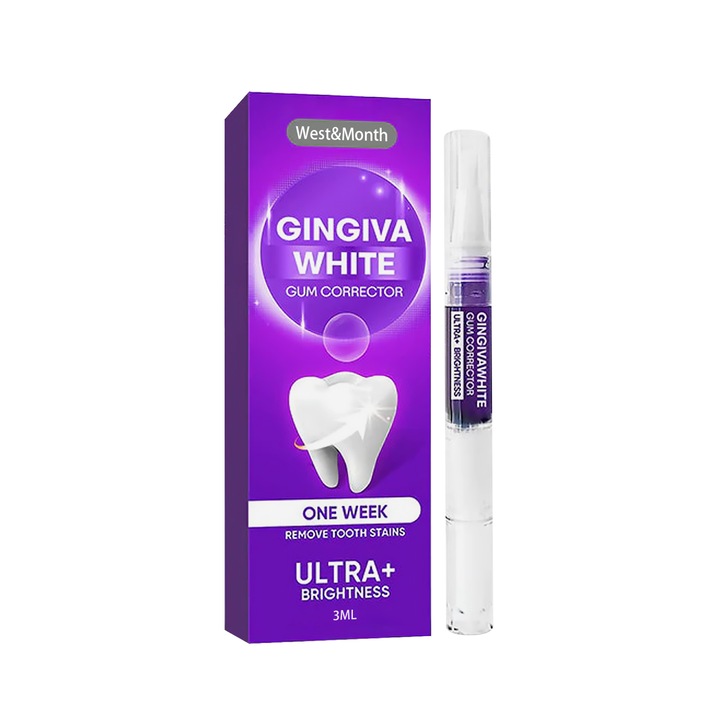 West&Month Gum Corrector Pen, Curatare Dintilor Albire Iluminare Reparare Gum Teeth Beauty Pen