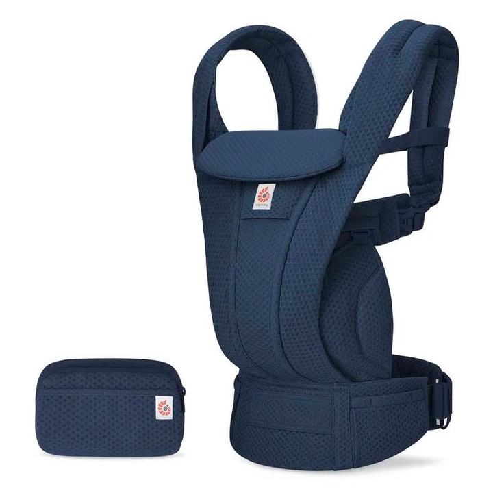 Ергономична раница за бебе Omni Deluxe Mesh Midnight Blue Ergobaby